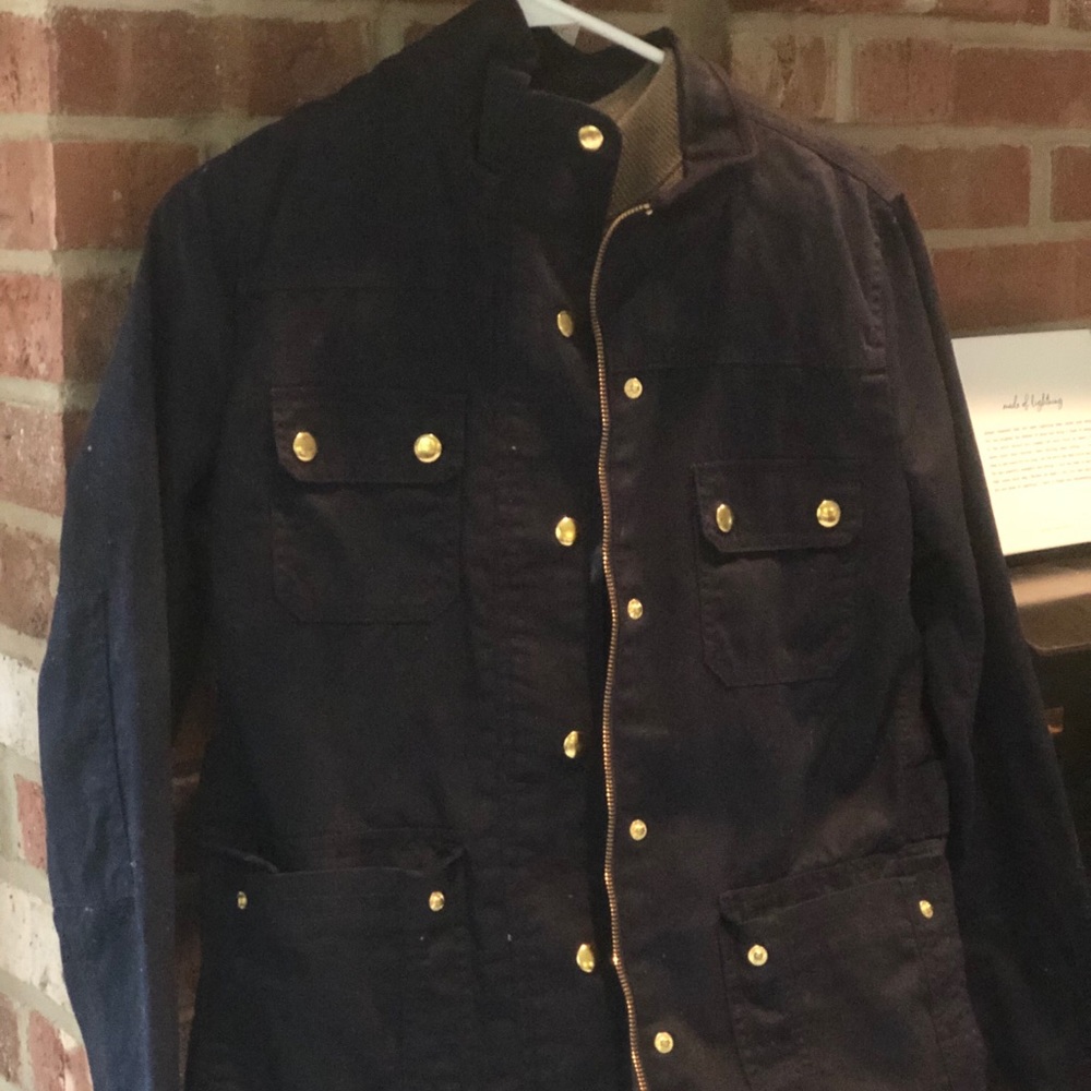 J Crew Relaxed Boyfriend Field Jacket (Small)